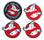 Graphic Dust Lot of 4 Ghostbusters Embroidered Iron on Patch Applique Logo Costume Cosplay Uniform Sign Symbol Kill Ghost Zombie Team