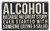 Primitives by Kathy 19416 Drinking Box Sign, Neutral