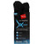 Hanes Mens 6-Pack FreshIQ Cushion Crew Socks 10-13  Shoe 6-12 Black X-Temp Technology