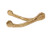 Creative Co-op Gold Resin Wish Bone Decoration