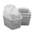 DynkoNA 6 Plastic Weave Storage Pantry Basket Bin with Handle