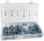 DOVETAIL 151 Piece Assorted Size Hook  and  Eyes HW-83001