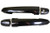 PT Auto Warehouse TO-3180S-FPK - Outside Exterior Outer Door Handle Smooth Black - Front LeftRight without Keyhole Pair