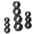 10pcs Damaged Nut Bolt-Grip Extractor Set Bolt Remover Stud Metric Broken Bolt Removal Kit Inside Size 9-19mm
