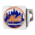 FANMATS 26654 MLB - New York Mets Color Hitch Cover - Chrome