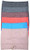 ToBeInStyle Womens 6 Pack High Waist Seamless Light Control Boyshorts - OSP