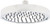 Pfister 015-NC10 Contempra Showerheads Stlye Polished Chrome