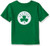 Outerstuff Youth NBA Primary Logo Short Sleeve Basic Tee Boston Celtics Kelly Green Youth X-Large 18-20
