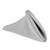 LinenTablecloth 20-Inch Polyester Napkins (1-Dozen) Silver