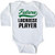 inktastic Future Lacrosse Player Long Sleeve Creeper 6 Months White 14edf