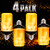 Pretigo-Update LED Flame Effect Light Bulb 4 Modes with Upside Down Effect E26 Base LED Bulb Flame Bulb for Christmas HomeHotelBar Party Decoration4 Pack