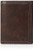 Dockers Mens Extra Capacity Trifold Wallet Brown Minimal One Size