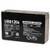 Universal Power Group 6V 12AH SLA Replacement Battery for Leoch DJW6-12