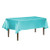 LinenTablecloth 60 x 102-Inch Rectangular Satin Tablecloth Turquoise