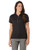 Callaway Womens Golf Short Sleeve Solid Ottoman Polo Shirt Black XX-Large