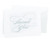 Hortense B. Hewitt Wedding Accessories Silver Foil Thank You Cards, 50 Count