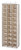 Whitmor 30 Section Hanging Shoe Shelves Tan