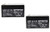Universal Power Group 12V 1_3Ah SLA Battery Replacement for Toyo 6FM0_8A - 2 Pack