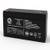 CSR UPS 6V 12Ah UPS Battery - This is an AJC Brand Replacement