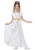 California Costumes Imperial Empress Girls Costume WhiteGoldRed Medium 8-10