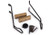 gearup OakRak Extra Bike Kit Dark Walnut Black