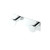 Gatco 1284 Rectangle Double All Modern Décor Hook Chrome