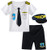 COSLAND Infant Baby Boys Pilot Halloween Costume Outfits White 18-24 Months