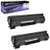 Speedy Inks Compatible Toner Cartridge Replacement for HP 83A CF283A Black 2-Pack