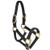 Intrepid International Nylon Miniature Horse Halter Black Large