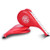SolUptanisu Universal Boxing Pad Taekwondo Kick Pads Double Kicking Train Strike Pad Curved Target for Martial Arts Tae Kwon Do Karate Kickboxing Training Equipment Red
