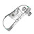Front Right Passenger Side Power Window Regulator without Motor for Cadillac DeVille 2000-2005