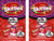 Skittles Original Valentines Candy N Stickers 2-Pack Total - 50 Skittles Valentines Pouches
