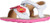 Stride Rite Girls SRT Monroe Sandal White 7 Wide Toddler