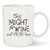 This Might Be Wine Funny Coffee Mug Tea Cup 11oz - Best Birthday Gifts For Women & Men ,Him and Her- Christmas Gift Idea For Dad,Mom,Husband,Wife,Grandpa,Grandma,Boyfriend,Boss,Coworkers,Teacher