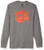 OTS NCAA Clemson Tigers Mens Rival Long Sleeve Tee Iced XX-Large