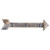 Arrow Coat Hat Hook Rack 31 Inch  Wall Mount  Handmade Rustic Reclaimed Wood - Natural