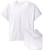 Fruit of the Loom Mens Stay Tucked Crew T-Shirt - Large Tall  42-44 Chest - White Pack of 6