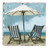 CounterArt "Sling Chairs" Tumbled Tile Coasters (Set of 4)