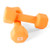 CAP Barbell Neoprene Coated Dumbbell Weights Orange 8 LB - Pair