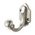 Haceka Hook Vintage 2 pcs Brass Silver 15 x 15 x 9 cm