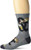 K_ Bell Mens Food and Drink Casual Novelty Crew Socks Pizza  and  Beer Charcoal Heather Shoe Size 6_5-12