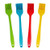 4 Pcs 8_5 Inch Silicone Basting and Pastry Brush