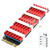 AOJUE Universal M_2 Heatsink NVME Heatsink SSD Heatsink Cooler for 2280 M_2 SSD with Silicone Thermal Pad red