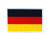 Graphic Dust German Flag Embroidered Iron On Patch Applique Germany Flag Logo Sign