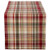 DII Cabin Plaid 100% Cotton Table Runner (14x108)