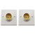 E-outstanding E27 Lamp Socket 2PCS Square E27 White Lamp Screw Base Holder Converter Light Bulb Base Lamp Socket Adapter
