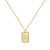 IEFWELL Gold Initial R Necklaces for Women 14K Gold Plated Dainty Letter Charm Necklaces Gold Initial Necklaces for Women Teen Girls Jewelry