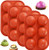 4 Pack 6 Holes Silicone Mold For Chocolate Cake Jelly Pudding Handmade Soap Round Shape Semi Sphere Mold