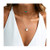 Edary Double Layered Necklace Compass Pendant Gold Map Necklaces Chain Jewelry Accessories for Women and Girls_