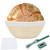 Bread Proofing Basket 9 Inch Round Banneton Proofing Basket With Bread Lame Dough Scraper Linen Liner Cloth for Professional  and  Home Bakers
